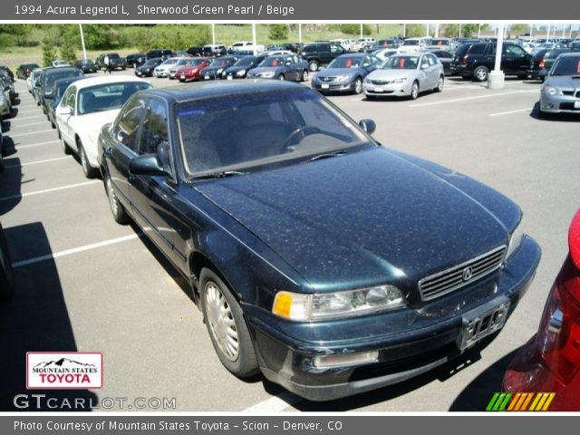 1994 Acura Legend L in Sherwood Green Pearl