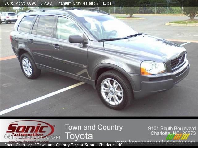 2005 Volvo XC90 T6 AWD in Titanium Gray Metallic