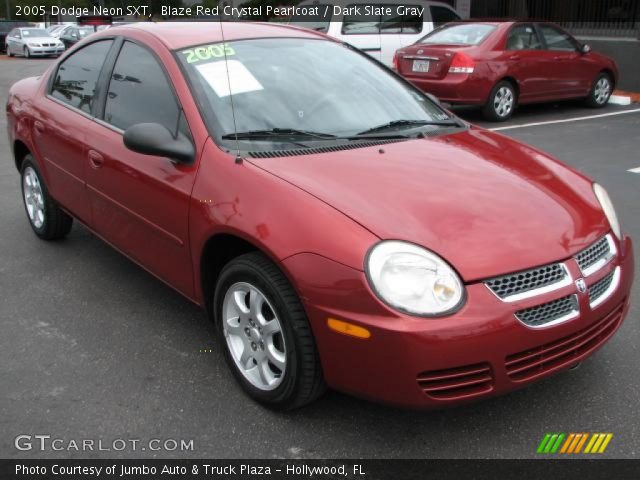 2005 Dodge Neon SXT in Blaze Red Crystal Pearlcoat