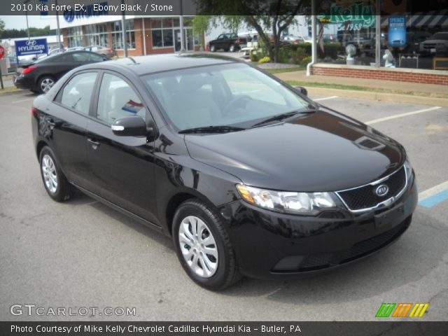 2010 Kia Forte EX in Ebony Black