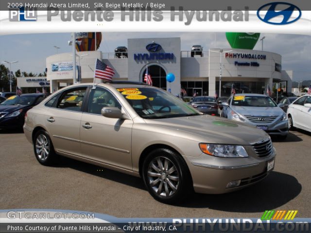 2009 Hyundai Azera Limited in Silk Beige Metallic