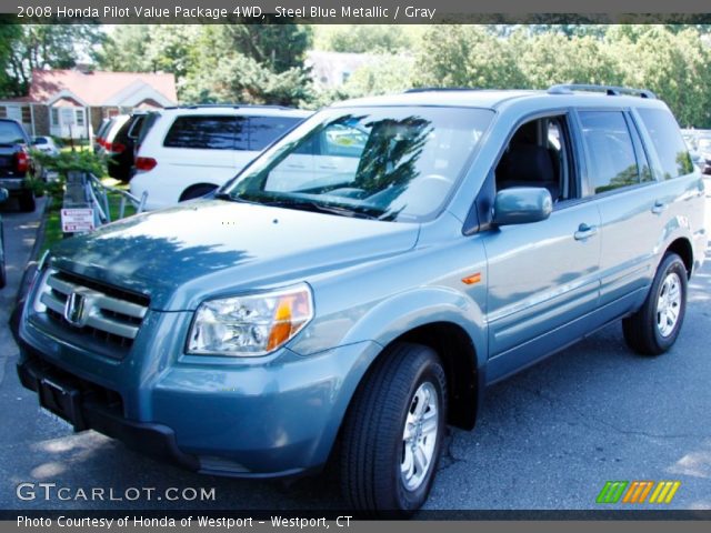 2008 Honda Pilot Value Package 4WD in Steel Blue Metallic