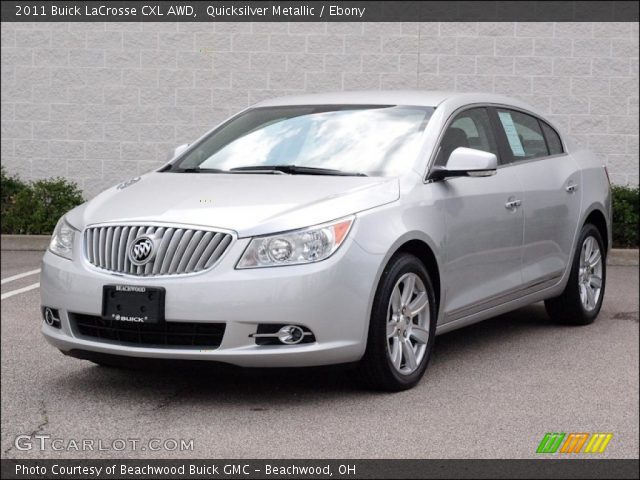 2011 Buick LaCrosse CXL AWD in Quicksilver Metallic