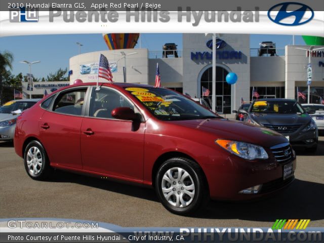 2010 Hyundai Elantra GLS in Apple Red Pearl