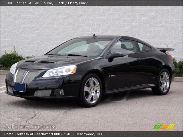 2008 Pontiac G6 GXP Coupe in Black