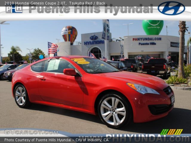 2010 Hyundai Genesis Coupe 2.0T in Tsukuba Red