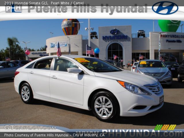 2011 Hyundai Sonata GLS in Pearl White