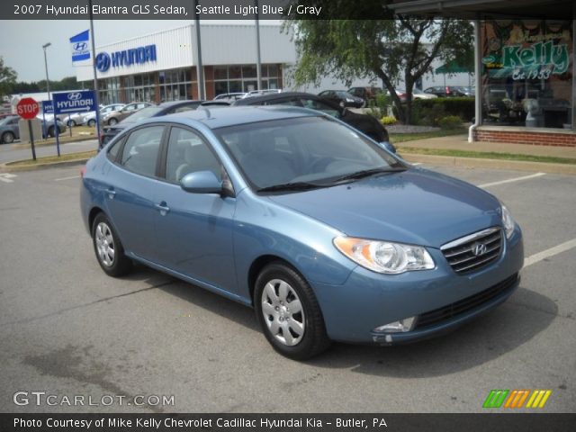 2007 Hyundai Elantra GLS Sedan in Seattle Light Blue