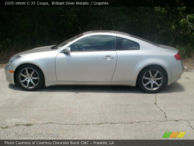 2005 Infiniti G 35 Coupe in Brilliant Silver Metallic