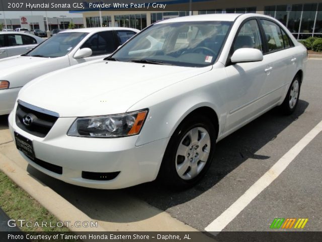 2007 Hyundai Sonata GLS in Powder White Pearl