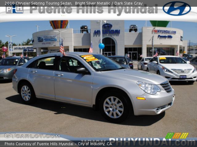 2010 Chrysler Sebring Touring Sedan in Bright Silver Metallic