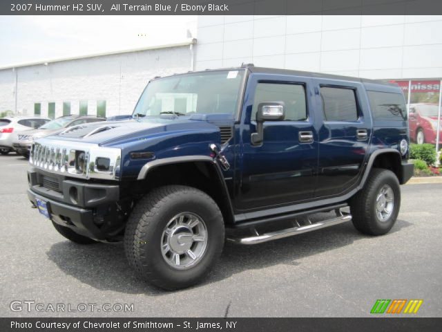 2007 Hummer H2 SUV in All Terrain Blue