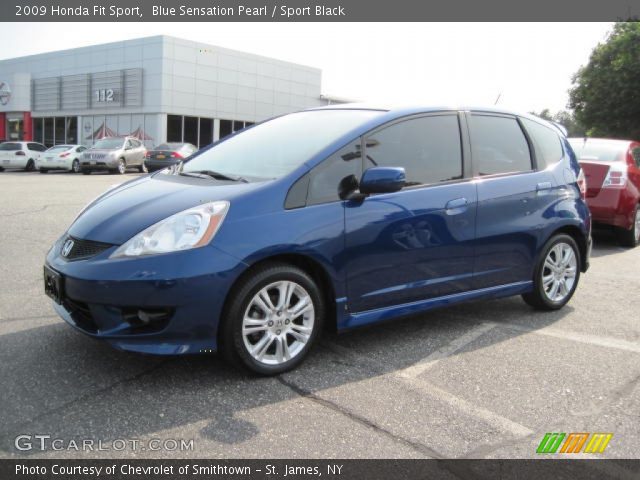 2009 Honda Fit Sport in Blue Sensation Pearl