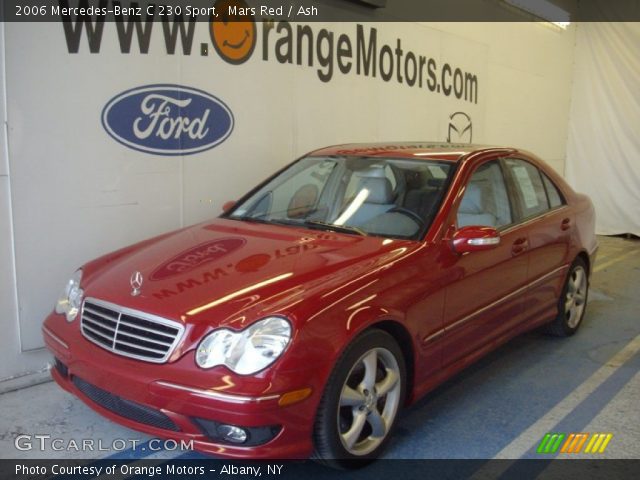 2006 Mercedes-Benz C 230 Sport in Mars Red