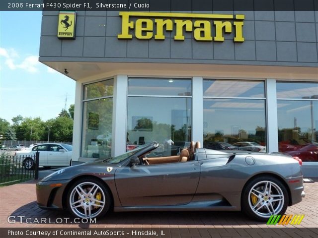 2006 Ferrari F430 Spider F1 in Silverstone