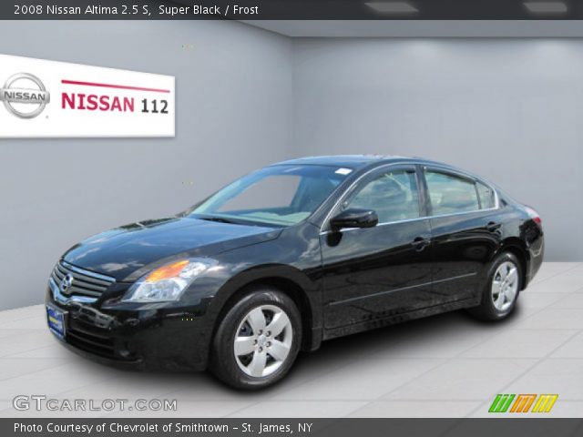 2008 Nissan Altima 2.5 S in Super Black