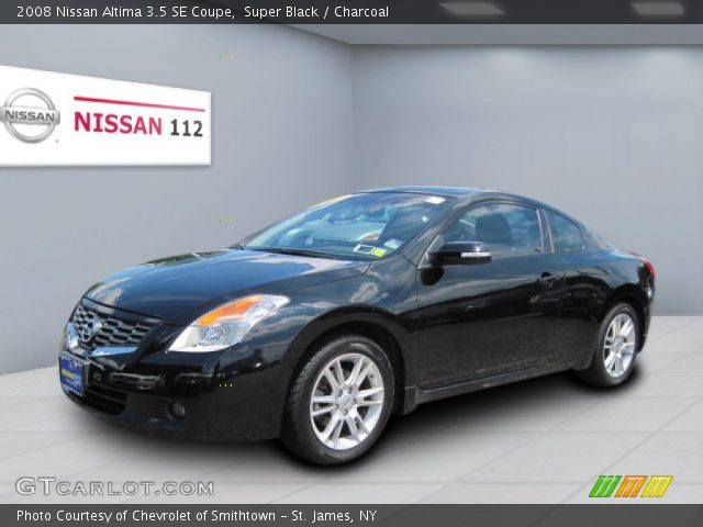2008 Nissan Altima 3.5 SE Coupe in Super Black