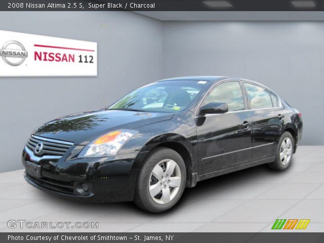 2008 Nissan Altima 2.5 S in Super Black