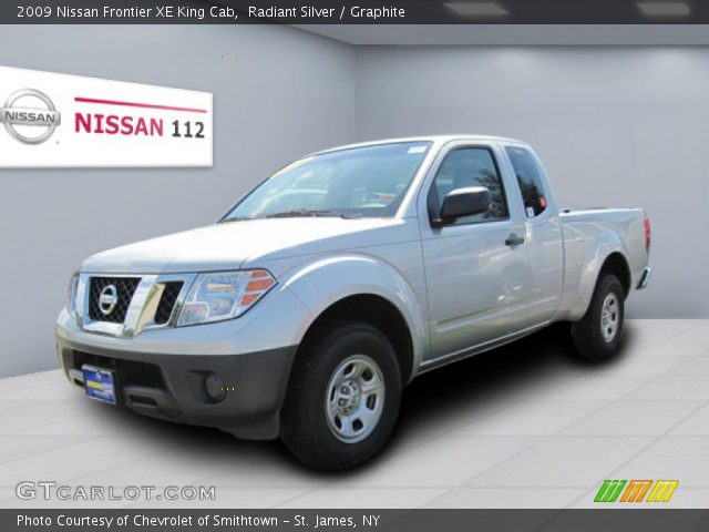 2009 Nissan Frontier XE King Cab in Radiant Silver