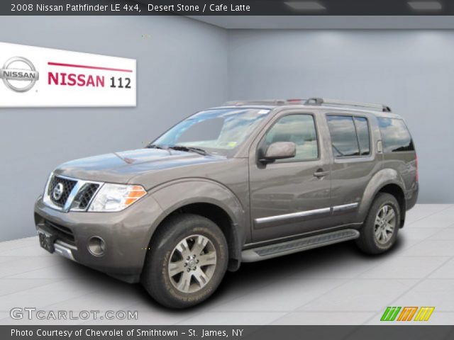 2008 Nissan Pathfinder LE 4x4 in Desert Stone