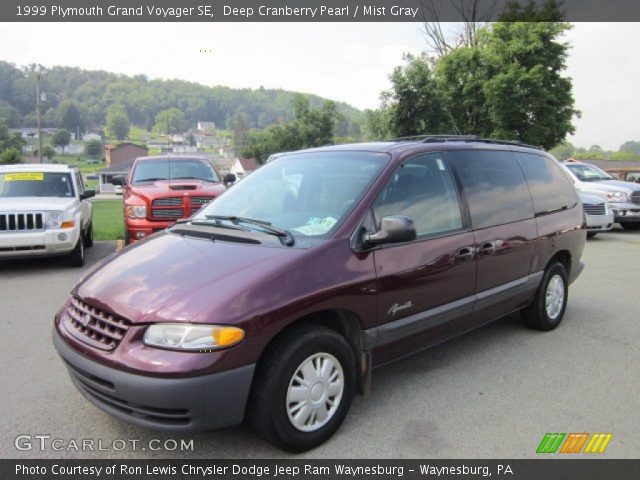 1999 Plymouth Grand Voyager SE in Deep Cranberry Pearl