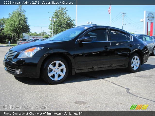 2008 Nissan Altima 2.5 S in Super Black