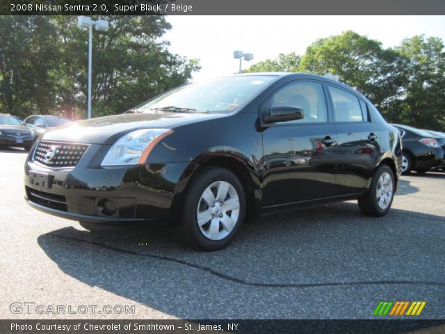 2008 Nissan Sentra 2.0 in Super Black