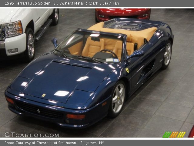 1995 Ferrari F355 Spider in Blu Swaters Metallic (Dark Blue)