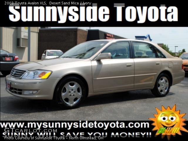 2003 Toyota Avalon XLS in Desert Sand Mica