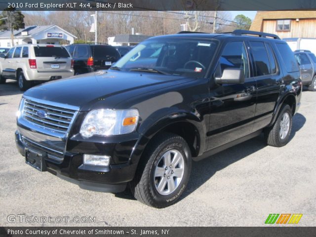2010 Ford Explorer XLT 4x4 in Black