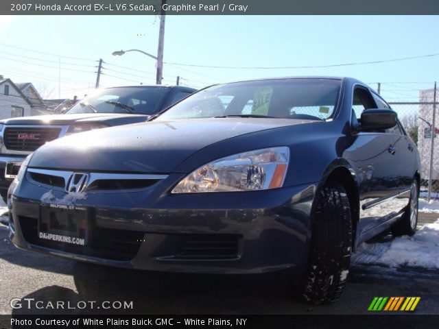 2007 Honda Accord EX-L V6 Sedan in Graphite Pearl