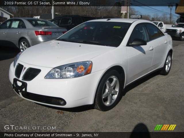 2009 Pontiac G6 GT Sedan in Summit White