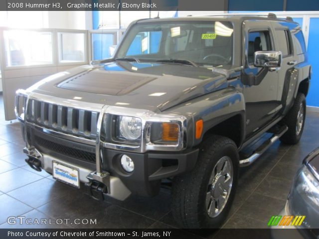 2008 Hummer H3  in Graphite Metallic