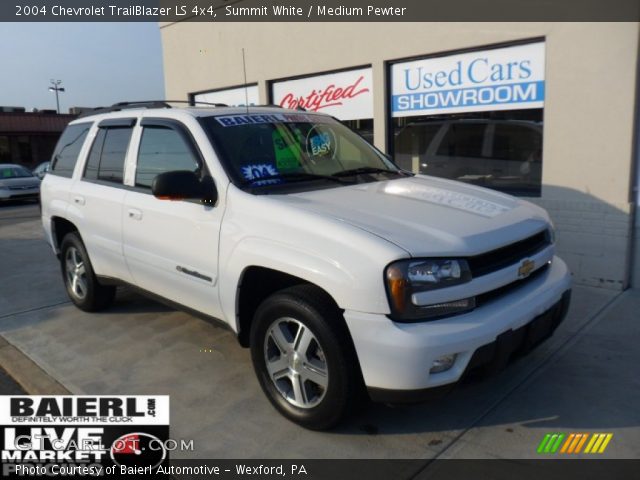 2004 Chevrolet TrailBlazer LS 4x4 in Summit White