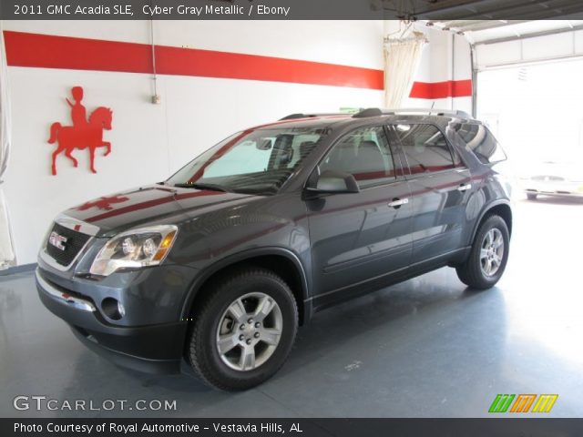 2011 GMC Acadia SLE in Cyber Gray Metallic