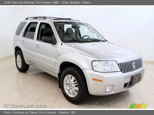 2005 Mercury Mariner V6 Premier 4WD in Silver Metallic