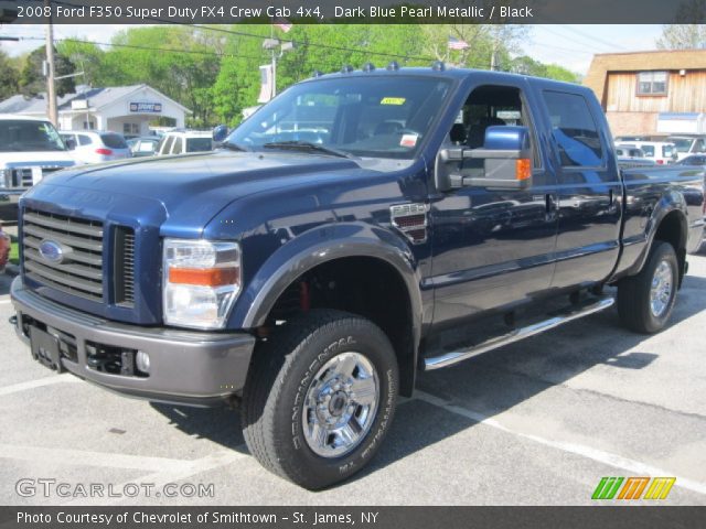 2008 Ford F350 Super Duty FX4 Crew Cab 4x4 in Dark Blue Pearl Metallic
