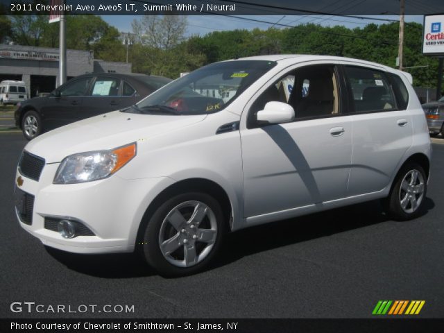 2011 Chevrolet Aveo Aveo5 LT in Summit White