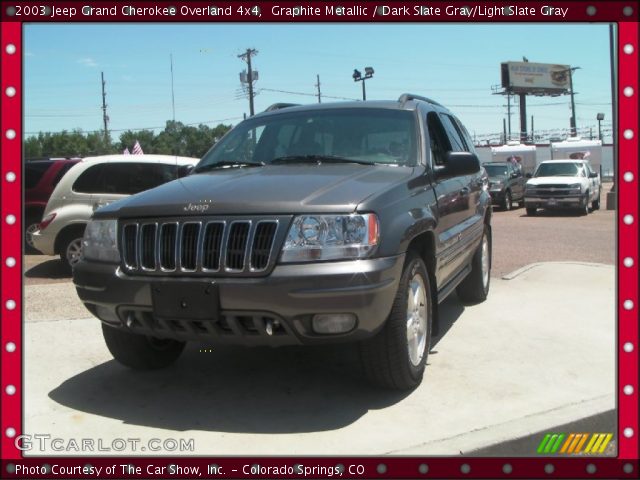2003 Jeep Grand Cherokee Overland 4x4 in Graphite Metallic