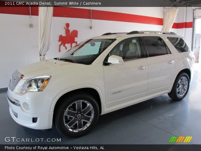 2011 GMC Acadia Denali in Summit White
