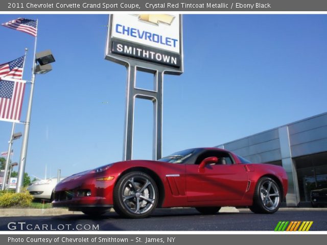 2011 Chevrolet Corvette Grand Sport Coupe in Crystal Red Tintcoat Metallic