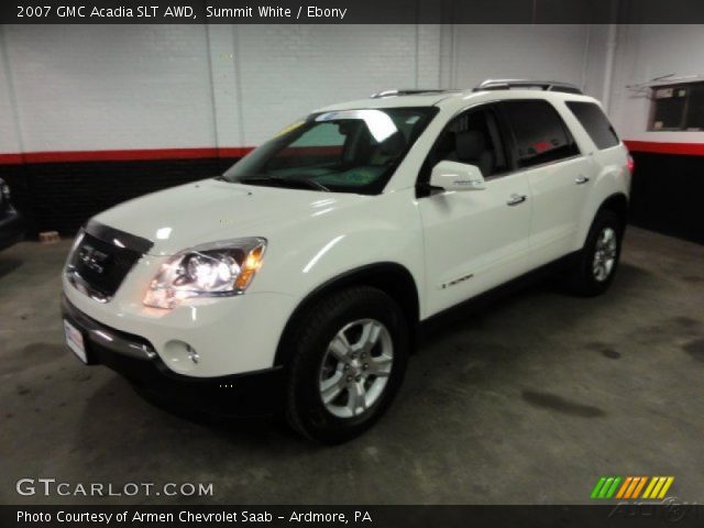 2007 GMC Acadia SLT AWD in Summit White