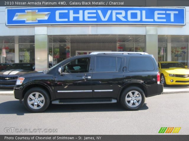 2010 Nissan Armada Platinum 4WD in Galaxy Black Metallic