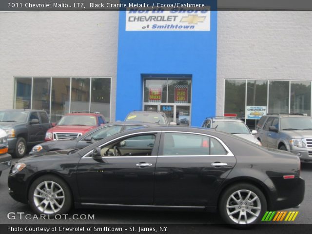 2011 Chevrolet Malibu LTZ in Black Granite Metallic