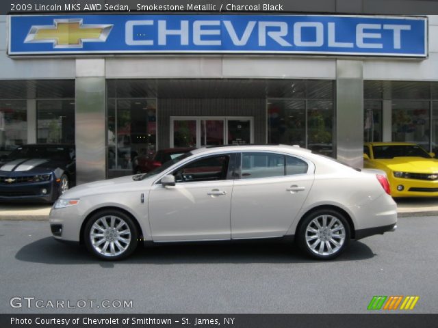 2009 Lincoln MKS AWD Sedan in Smokestone Metallic