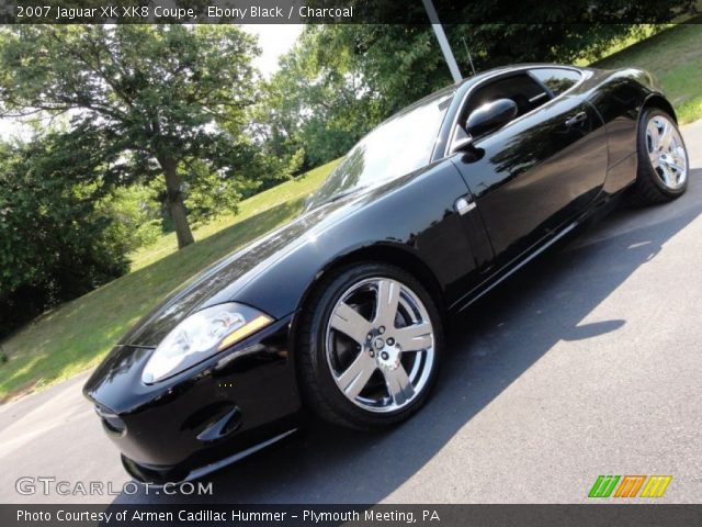 2007 Jaguar XK XK8 Coupe in Ebony Black