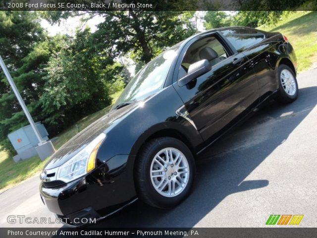 2008 Ford Focus SE Coupe in Black