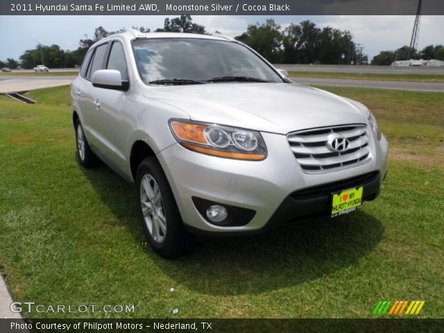 2011 Hyundai Santa Fe Limited AWD in Moonstone Silver