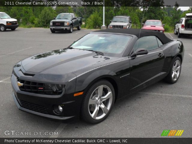 2011 Chevrolet Camaro SS/RS Convertible in Black