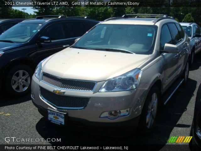 2011 Chevrolet Traverse LTZ AWD in Gold Mist Metallic